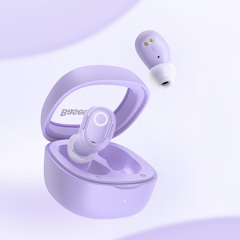 Fones de Ouvido Bluetooth - Baseus Mini Compact - Facilitandoon